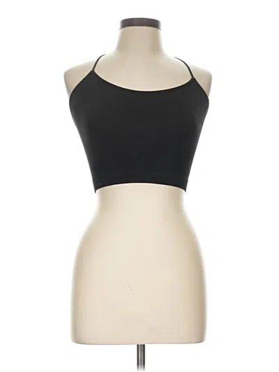Pre-owned Colsie Tank Top Black Halter Neckline Tops