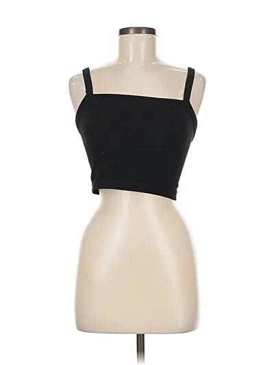 Pre-owned Colsie Tank Top Black Strapless Neckline Tops