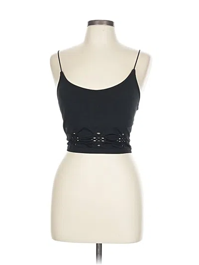 Pre-owned Colsie Tank Top Black Strapless Neckline Tops