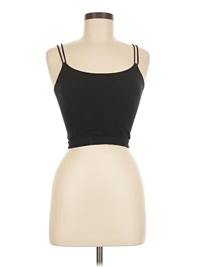 Pre-owned Colsie Tank Top Black Strapless Neckline Tops