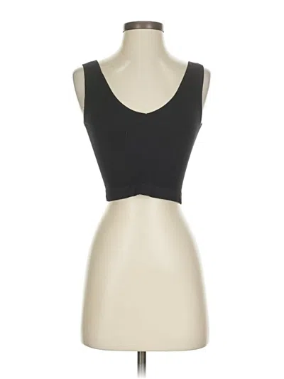 Pre-owned Colsie Tank Top Black Strapless Neckline Tops