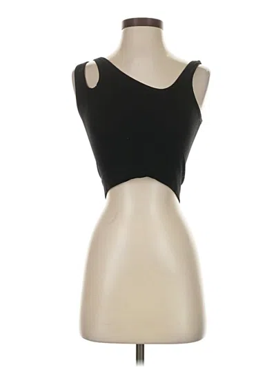 Pre-owned Colsie Tank Top Black Strapless Neckline Tops