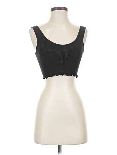 Pre-owned Colsie Tank Top Black Strapless Neckline Tops