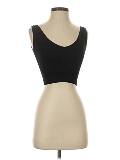 Pre-owned Colsie Tank Top Black Strapless Neckline Tops