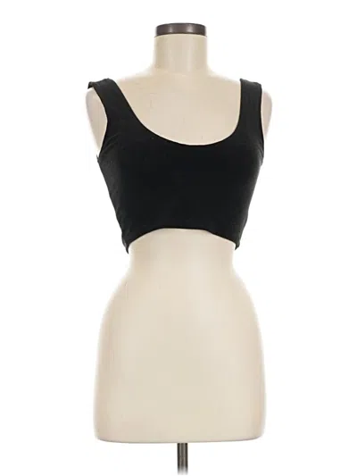 Pre-owned Colsie Tank Top Black Strapless Neckline Tops