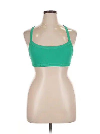 Pre-owned Colsie Tank Top Green Halter Neckline Tops
