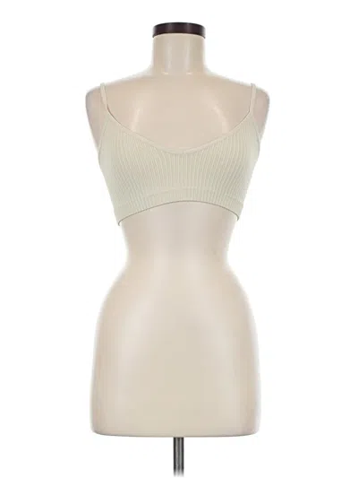 Pre-owned Colsie Tank Top Ivory Strapless Neckline Tops