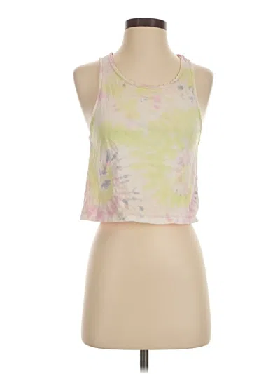 Pre-owned Colsie Tank Top Pink Halter Neckline Tops
