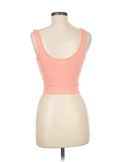 Pre-owned Colsie Tank Top Pink Strapless Neckline Tops