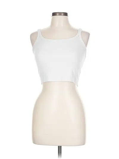 Pre-owned Colsie Tank Top White Strapless Neckline Tops