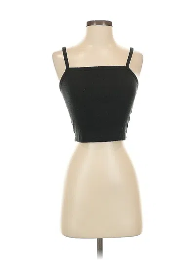 Pre-owned Colsie Tube Top Black Strapless Neckline Tops