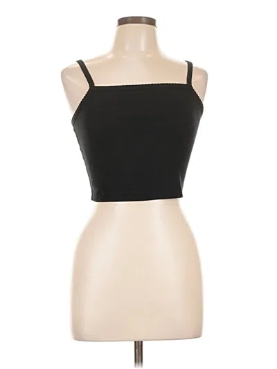 Pre-owned Colsie Tube Top Black Strapless Neckline Tops