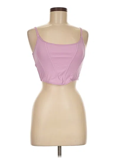 Pre-owned Colsie Tube Top Pink Strapless Neckline Tops