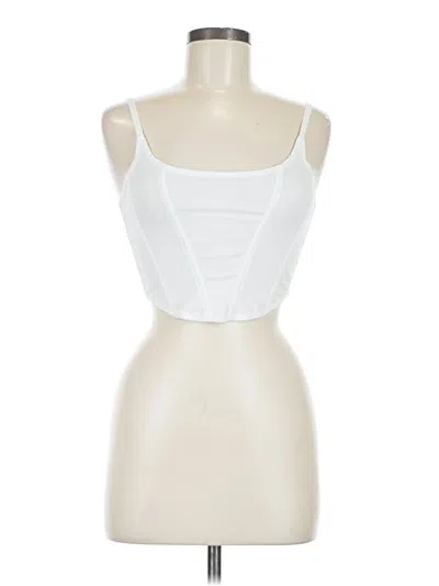 Pre-owned Colsie Tube Top White Strapless Neckline Tops