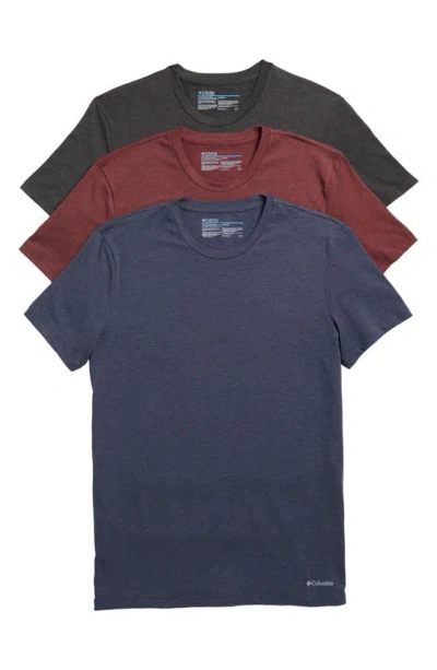 Columbia 3-pack Crewneck T-shirts In Multi