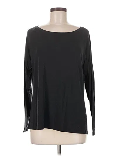 Pre-owned Columbia 3/4 Sleeve T-shirt In Black