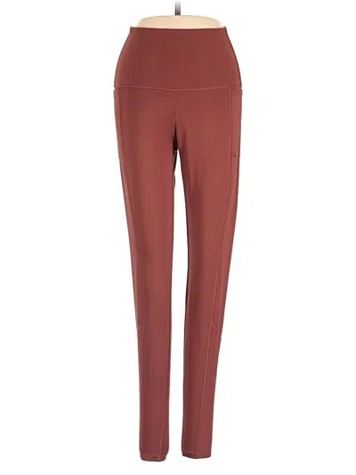 Pre-owned Columbia Active Pants In Burgundy