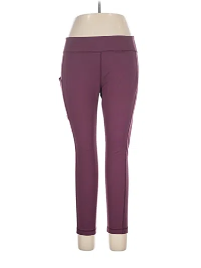Pre-owned Columbia Active Pants In Purple