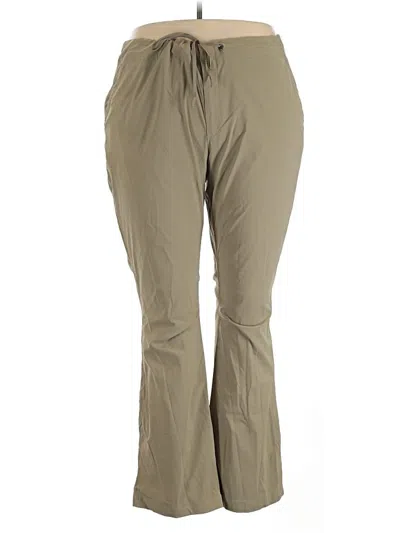 Pre-owned Columbia Active Pants In Tan