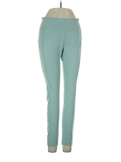 Pre-owned Columbia Active Pants In Teal