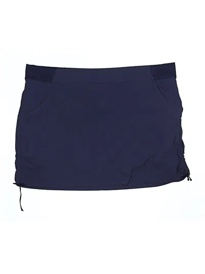Pre-owned Columbia Active Skort In Blue