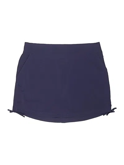 Pre-owned Columbia Active Skort In Blue