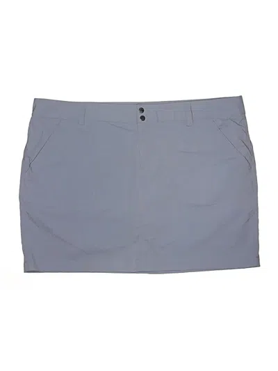 Pre-owned Columbia Active Skort In Gray