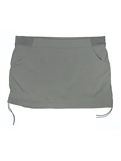 Pre-owned Columbia Active Skort In Gray