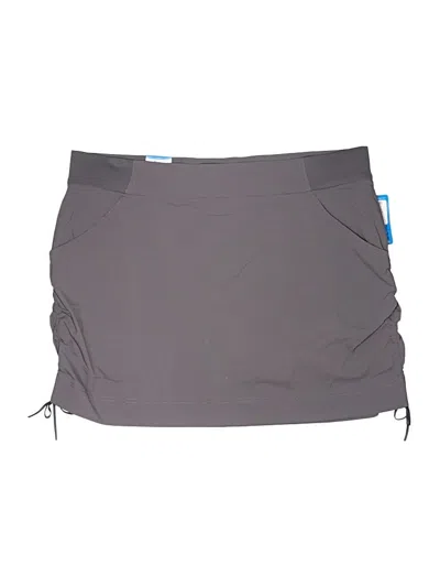 Pre-owned Columbia Active Skort In Gray