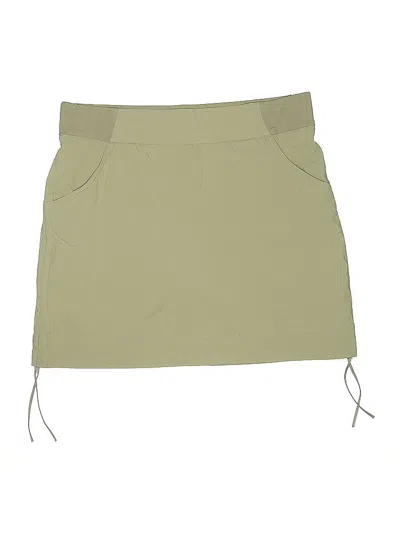 Pre-owned Columbia Active Skort In Green