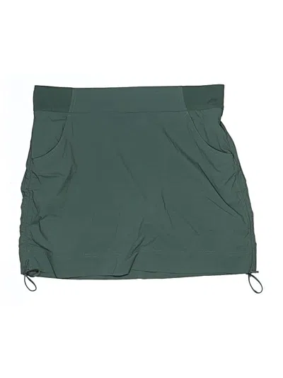 Pre-owned Columbia Active Skort In Green