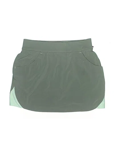 Pre-owned Columbia Active Skort In Green