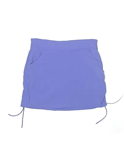 Pre-owned Columbia Active Skort In Purple