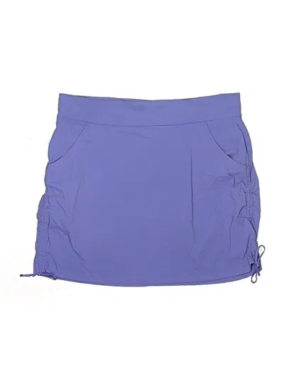 Pre-owned Columbia Active Skort In Purple