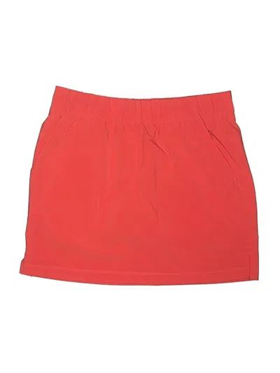 Pre-owned Columbia Active Skort In Red