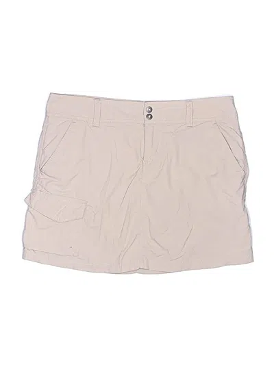 Pre-owned Columbia Active Skort In Tan