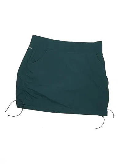 Pre-owned Columbia Active Skort In Teal