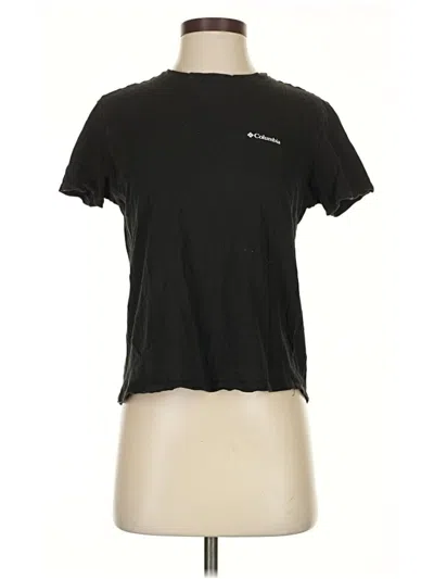 Pre-owned Columbia Active T-shirt In Black