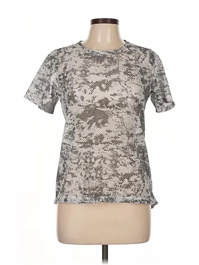 Pre-owned Columbia Active T-shirt In Silver