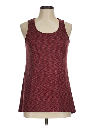 Pre-owned Columbia Active Tank Top In Burgundy