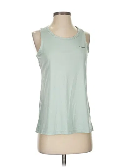 Pre-owned Columbia Active Tank Top In Green