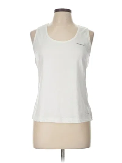 Pre-owned Columbia Active Tank Top In White