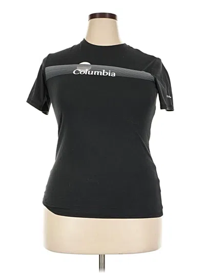 Pre-owned Columbia Active T-shirt In Black
