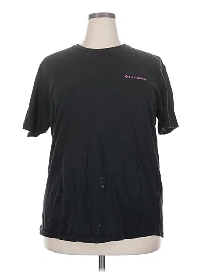 Pre-owned Columbia Active T-shirt In Black