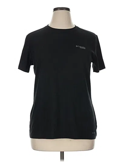 Pre-owned Columbia Active T-shirt In Black