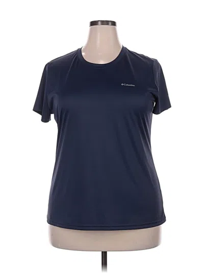 Pre-owned Columbia Active T-shirt In Blue