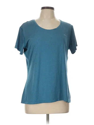 Pre-owned Columbia Active T-shirt In Blue