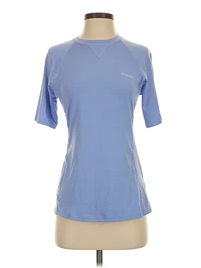Pre-owned Columbia Active T-shirt In Blue