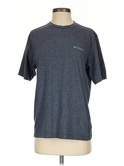 Pre-owned Columbia Active T-shirt In Gray