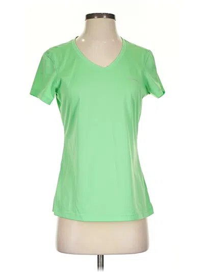 Pre-owned Columbia Active T-shirt In Green